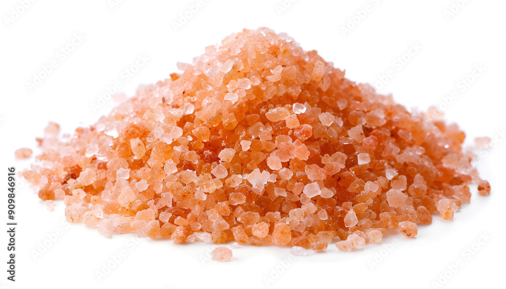 Isolated Himalayan Pink Salt heap Isolated Himalayan Pink Salt heap