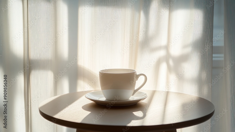 A Cup of Coffee by the Window A Cup of Coffee by the Window