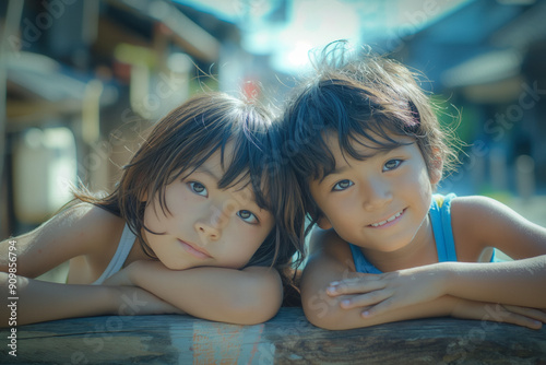 Poor japanese children