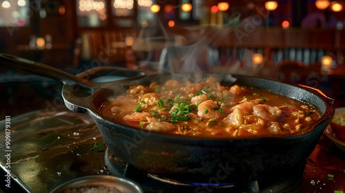 Sizzling Seafood Gumbo A Taste of New Orleans Jazz Flavor photo