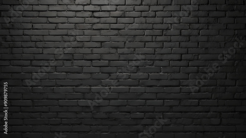  black brick texture background