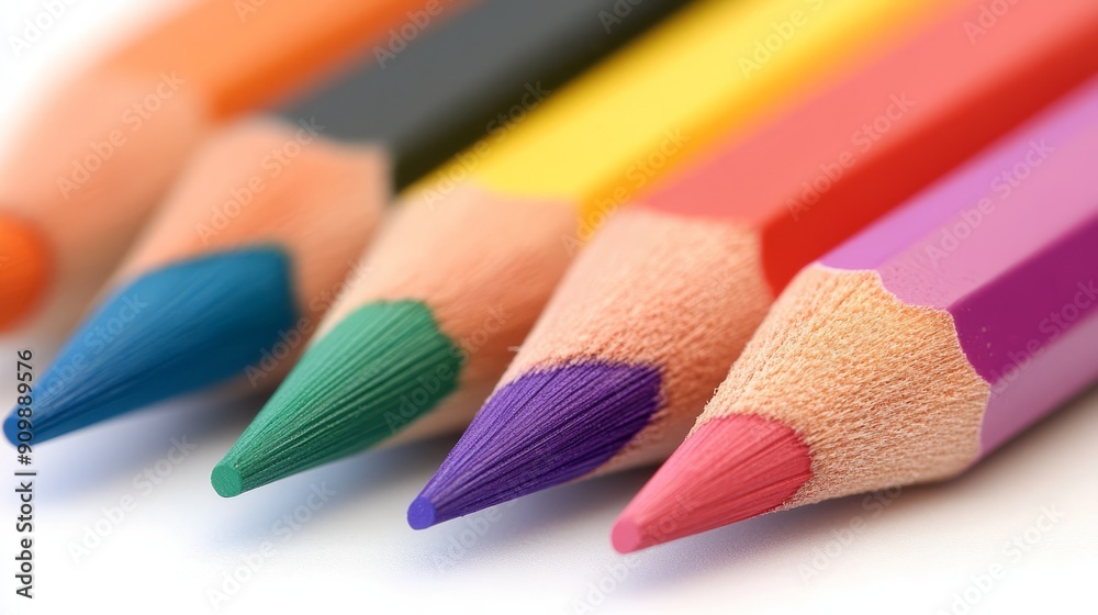 colored pencils close up colored pencils close up