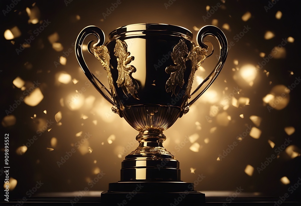 gold championship business achievement black background winner isolated detail Champion first award best shiny trophy cup closeup golden competition shimmer blur celebration ceremony contes gold championship business achievement black background winner isolated detail Champion first award best shiny trophy cup closeup golden competition shimmer blur celebration ceremony contes