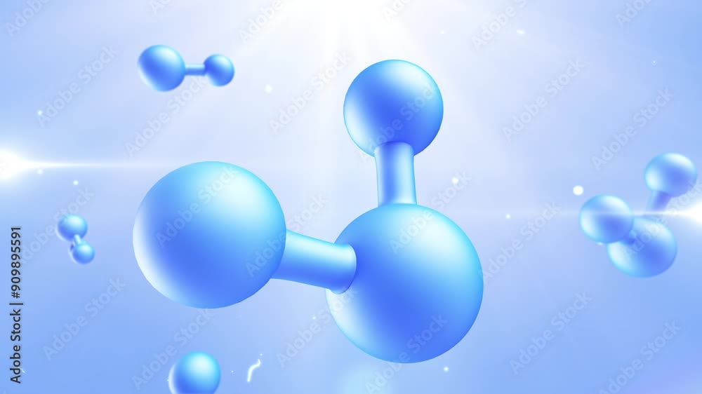 3D animation molecule Skin Care macro atom cell Serum Liquid Cream ,Collagen Clear Crystal Premium Serum and Vitamin Skin Care, Clear background. 3D animation molecule Skin Care macro atom cell Serum Liquid Cream ,Collagen Clear Crystal Premium Serum and Vitamin Skin Care, Clear background.