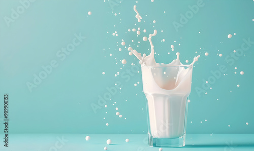 World Milk Day copy space background