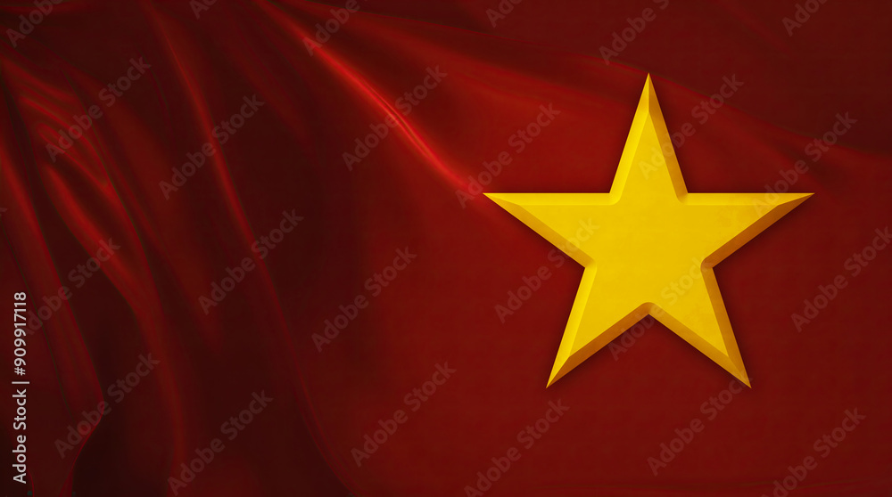 vietnamese flag for national Day or Independence Day of vietnam vietnamese flag for national Day or Independence Day of vietnam