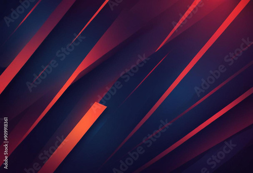Modern dark blue geometric diagonal lines gradient background 