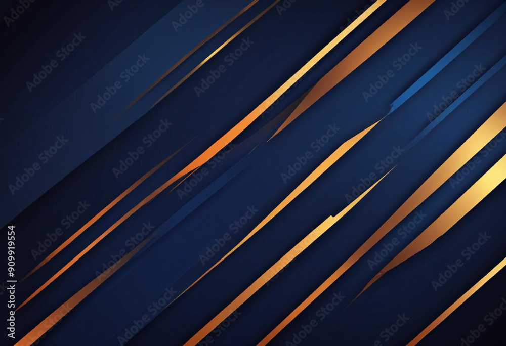 Modern dark blue geometric diagonal lines gradient background