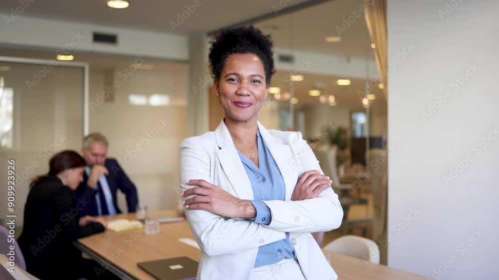 Portrait of an African American businesswoman Portrait of an African American businesswoman