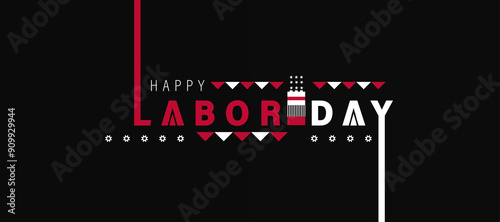 The Labor Day logo is a colorful and impactful design representing the holiday