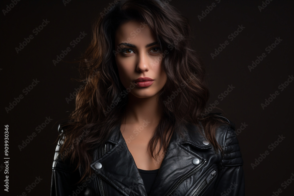 Brutal metal music lover rocker band member diversity age, cool punk style, Generative AI photo Brutal metal music lover rocker band member diversity age, cool punk style, Generative AI photo