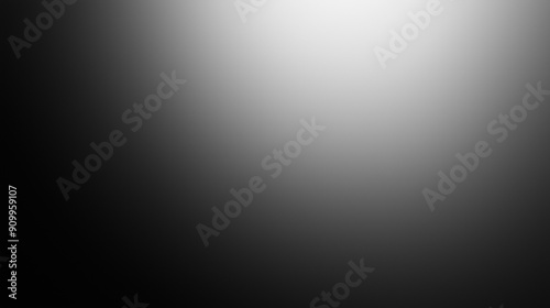 Black To White Gradient Background Abstract Smooth Color Transition