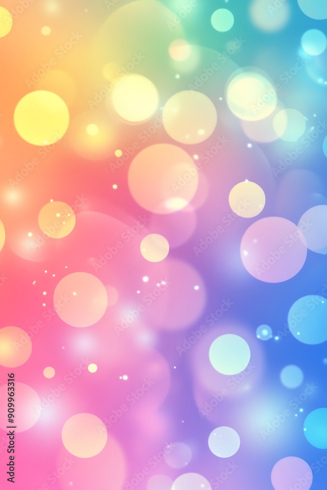 Colourful Soft and Sweet Bokeh Sun light, Vector illustration reflection light with Pink, Yellow, Orange and Blue sky, Blurry Multi colour background Colourful Soft and Sweet Bokeh Sun light, Vector illustration reflection light with Pink, Yellow, Orange and Blue sky, Blurry Multi colour background