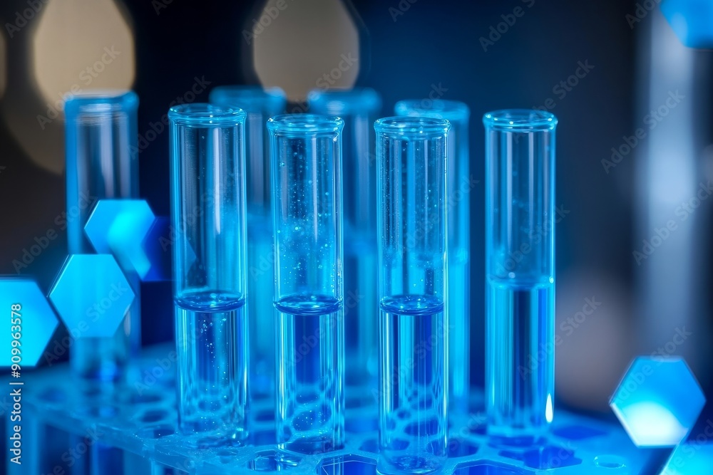 Chemical liquid dropping into test tube, concept for chemical research and development. Scientists test chemistry or medicine samples. Chemical liquid dropping into test tube, concept for chemical research and development. Scientists test chemistry or medicine samples.