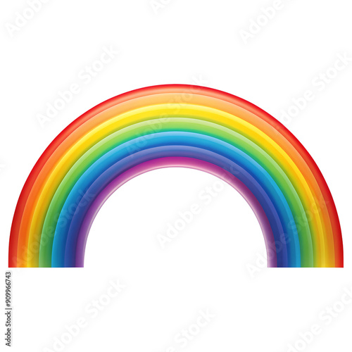 abstract rainbow emoji