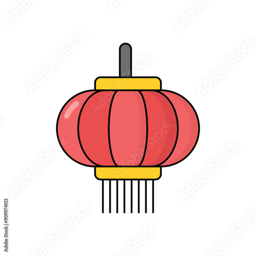 Sky Lantern vector icon