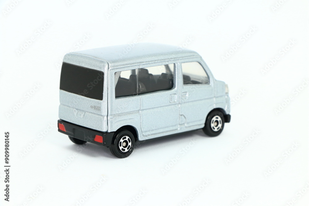 cargo van, truck, sliver, delivery car, die cast car, toy car cargo van, truck, sliver, delivery car, die cast car, toy car