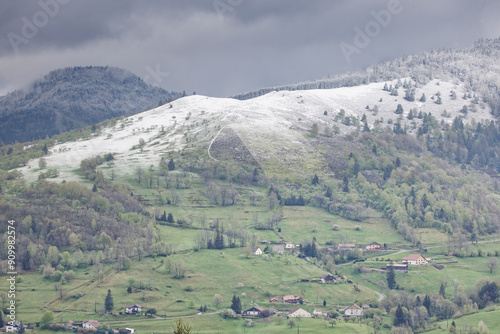 Neige de printemps sur les Vosges