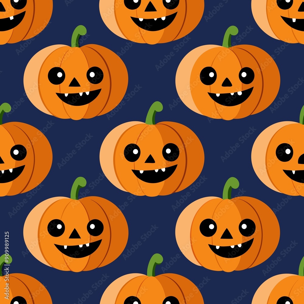 Pumpkins on a Background Pumpkins on a Background
