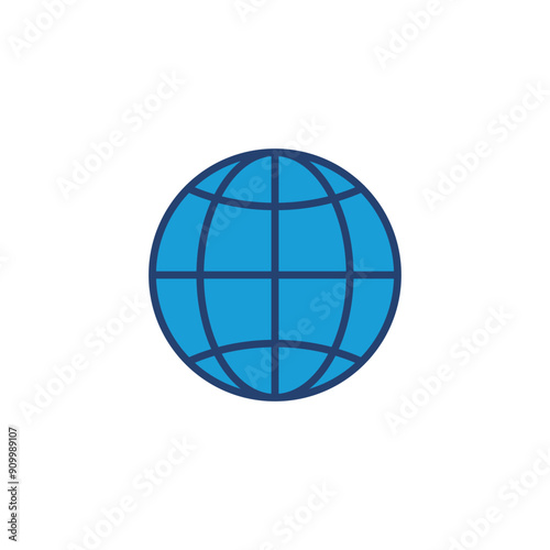 Web icon vector. go to web icon. web click icon