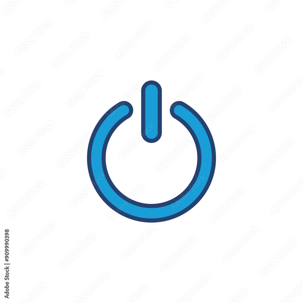 Power icon vector. Power Switch Icon. Electric power Power icon vector. Power Switch Icon. Electric power