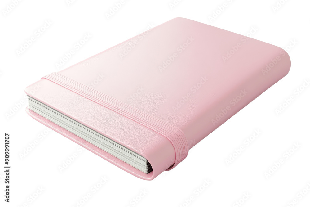 Elegant pink notebook with elastic band for secure closure. Ideal for journaling, note-taking, and office use. Compact and stylish design. Elegant pink notebook with elastic band for secure closure. Ideal for journaling, note-taking, and office use. Compact and stylish design.