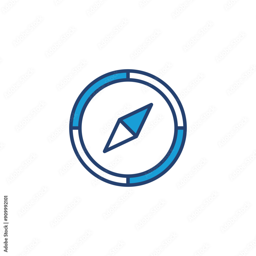 Compass icon vector. arrow compass icon vector Compass icon vector. arrow compass icon vector