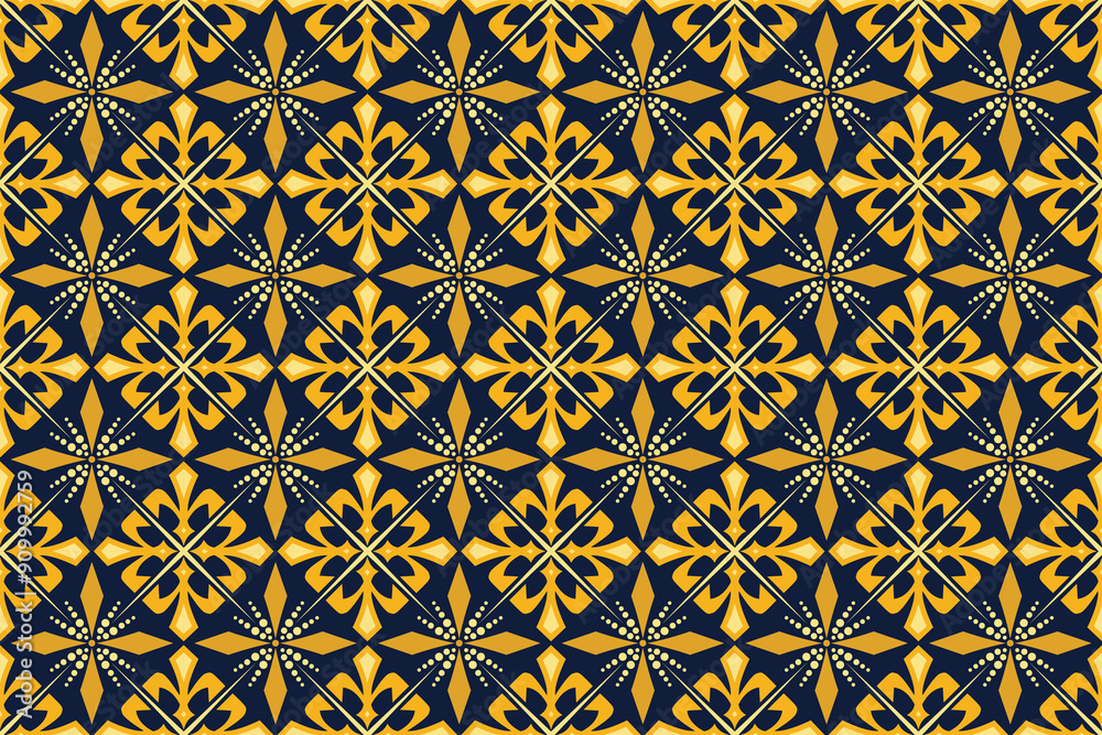 Seamless pattern with abstract geometric vector Seamless pattern with abstract geometric vector