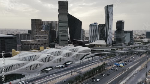 There's a metro station near KAFD - King Abdullah Financial District
