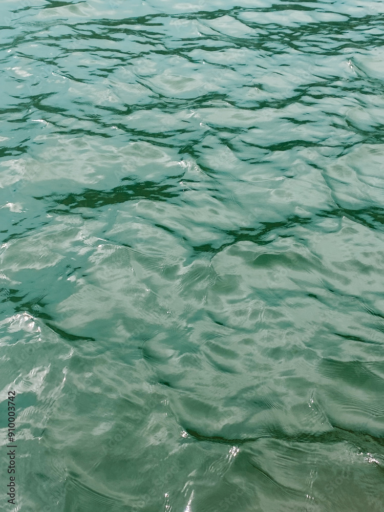 Obraz premium blue water surface