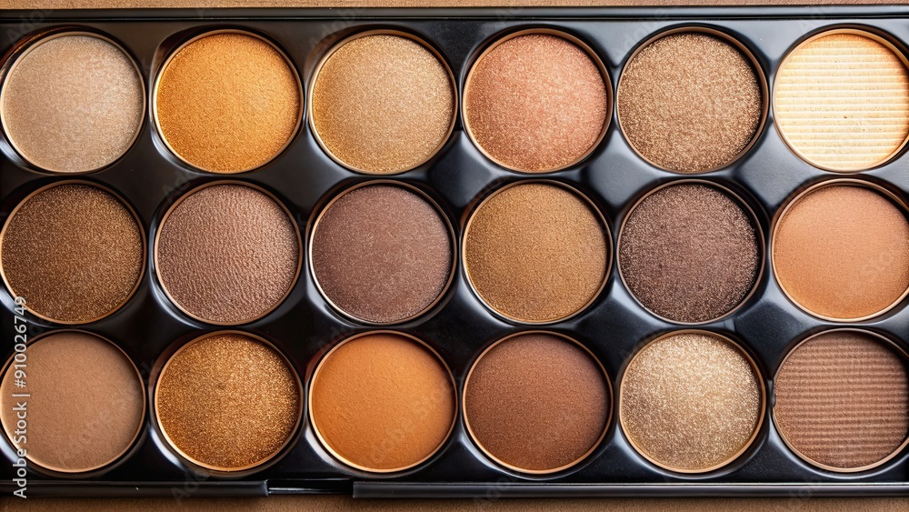 Brown eye shadow palette with a variety of shades for creating stunning makeup looks, brown, eye shadow, palette, makeup, beauty Brown eye shadow palette with a variety of shades for creating stunning makeup looks, brown, eye shadow, palette, makeup, beauty