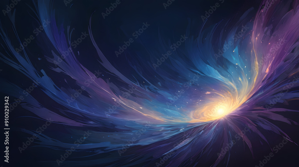 abstract background with stars, ai generated abstract background with stars, ai generated