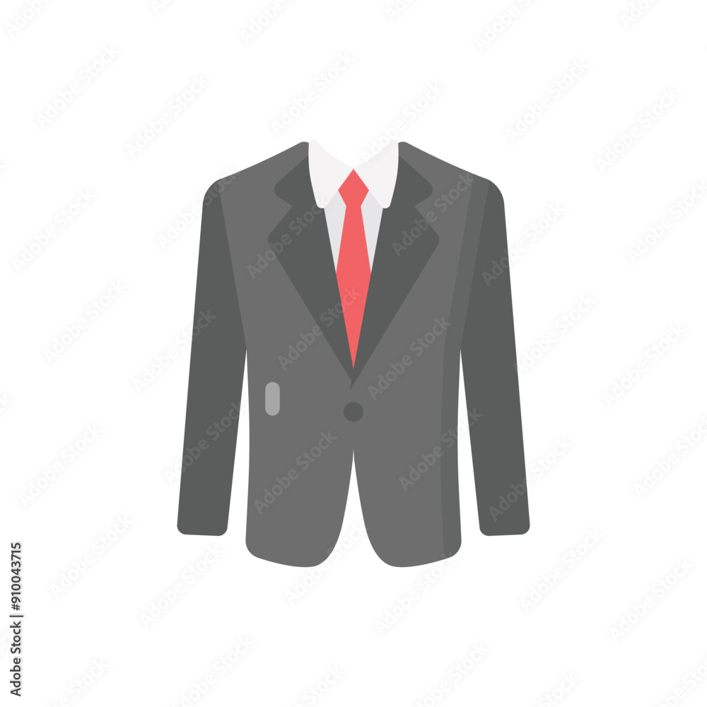 Suit vector icon Suit vector icon