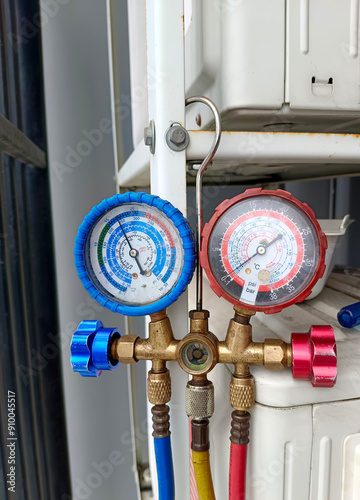 gauge manifold air conditioner spare tool for air con technician