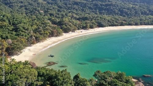 Tableau sur toile Praia do Felix Ubatuba Litoral Norte SP
