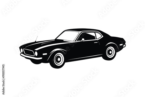 Download A Dyno Dash Car silhouette illustration Vector File.