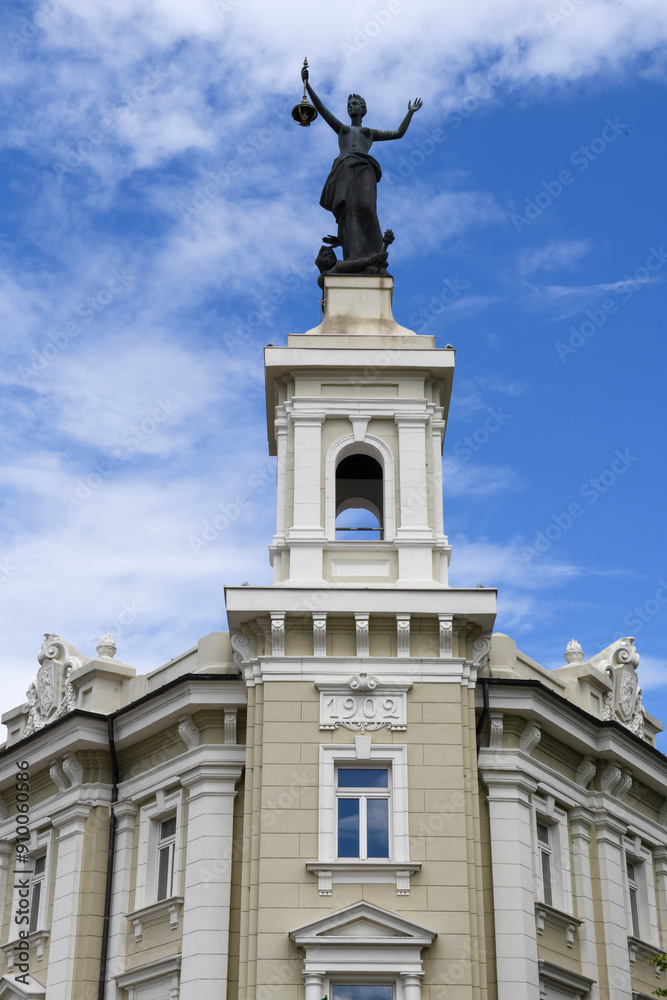 View at the old center of Vilnius on Lithuania View at the old center of Vilnius on Lithuania