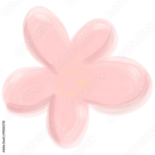pink rose flower