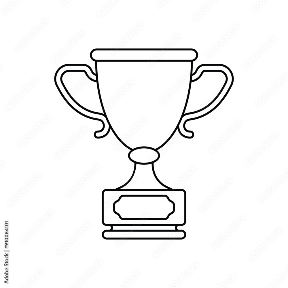 Trophy vector icon Trophy vector icon