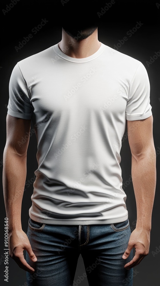 White blank T-shirt mockup | T-shirt | Mockup White blank T-shirt mockup | T-shirt | Mockup