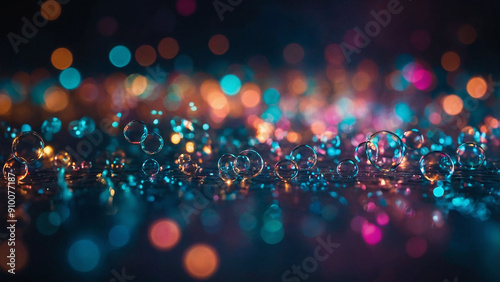 An abstract multicolor spectrum background. Abstract colorful irregular painting path.