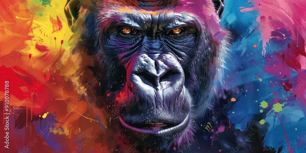 Gorilla Majesty A Stunning Display of Beauty and Strength Gorilla Majesty A Stunning Display of Beauty and Strength