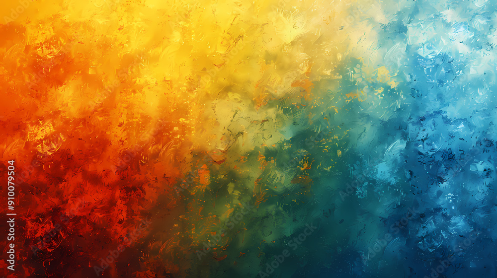 An abstract art background with vibrant colors. The left side of the image is red and orange, transitioning to blue and teal on the right. An abstract art background with vibrant colors. The left side of the image is red and orange, transitioning to blue and teal on the right.