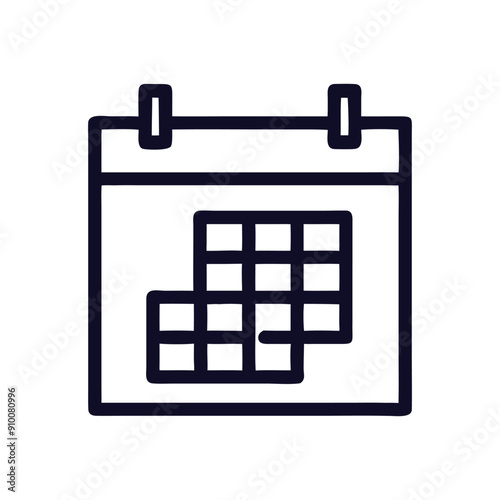 calendar icon vector illustration 