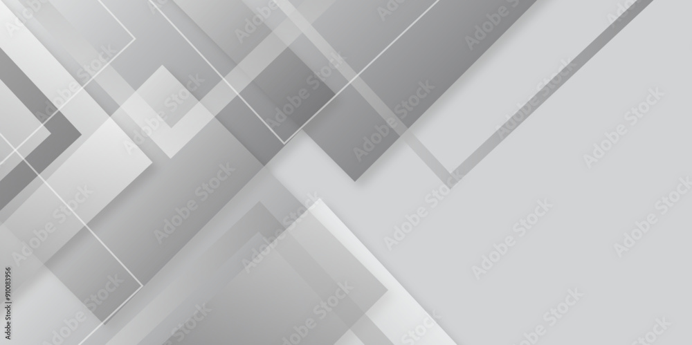 Modern abstract light background elegant square shape design. Technology abstract background with silver metallic square shapes. Geometric vector design. Modern, futuristic. Light dark shades. Modern abstract light background elegant square shape design. Technology abstract background with silver metallic square shapes. Geometric vector design. Modern, futuristic. Light dark shades.