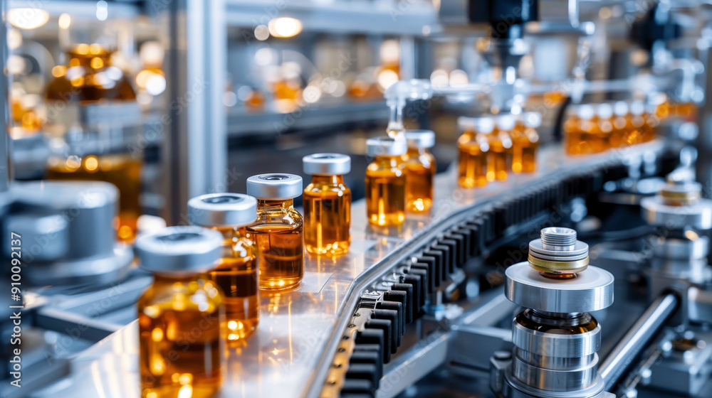 Mass production of Covid-19 vaccine in large-scale pharmaceutical manufacturing facility Mass production of Covid-19 vaccine in large-scale pharmaceutical manufacturing facility