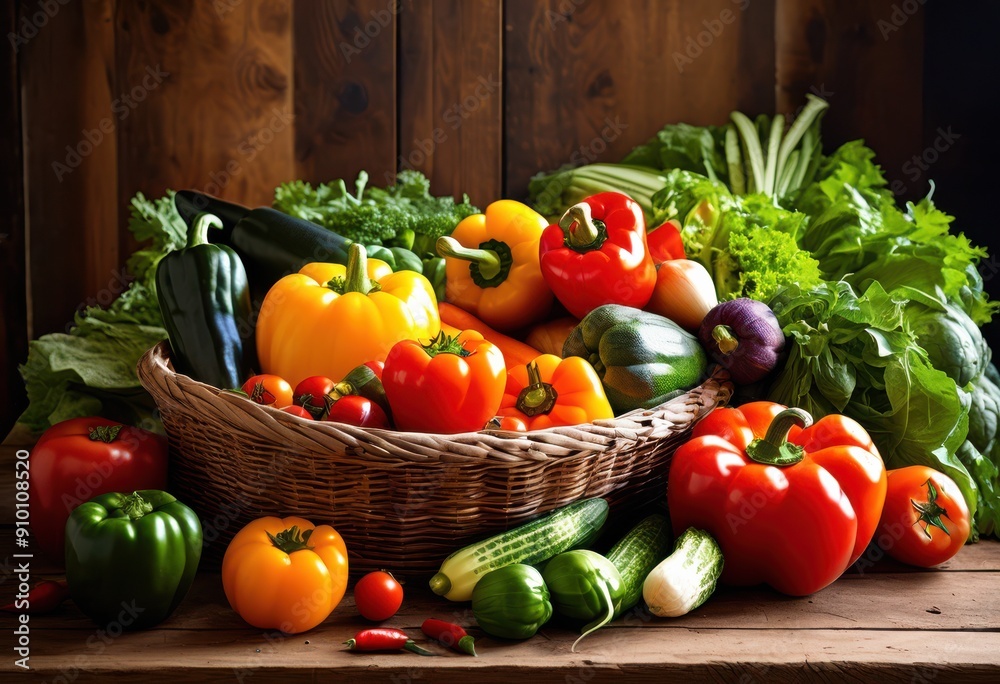 vibrant display fresh seasonal vegetables artfully arranged rustic basket colorful culinary experience, arrangement, organic, produce, garden, variety vibrant display fresh seasonal vegetables artfully arranged rustic basket colorful culinary experience, arrangement, organic, produce, garden, variety