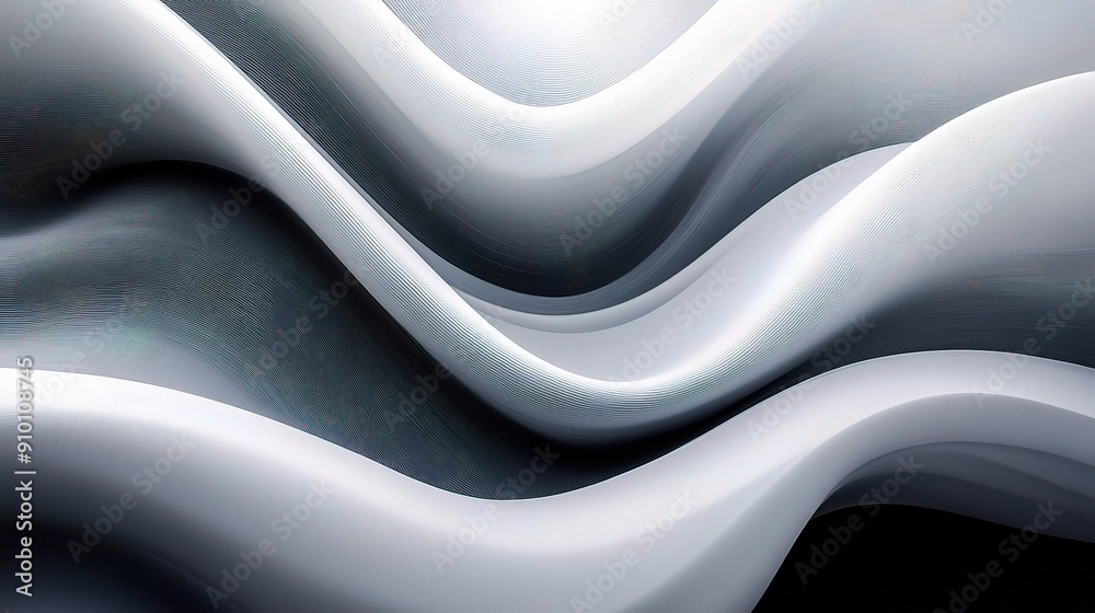 Abstract Silver Waves: An ethereal and elegant abstract image that evokes a sense of movement and fluidity.
Abstract Silver Waves: An ethereal and elegant abstract image that evokes a sense of movement and fluidity.