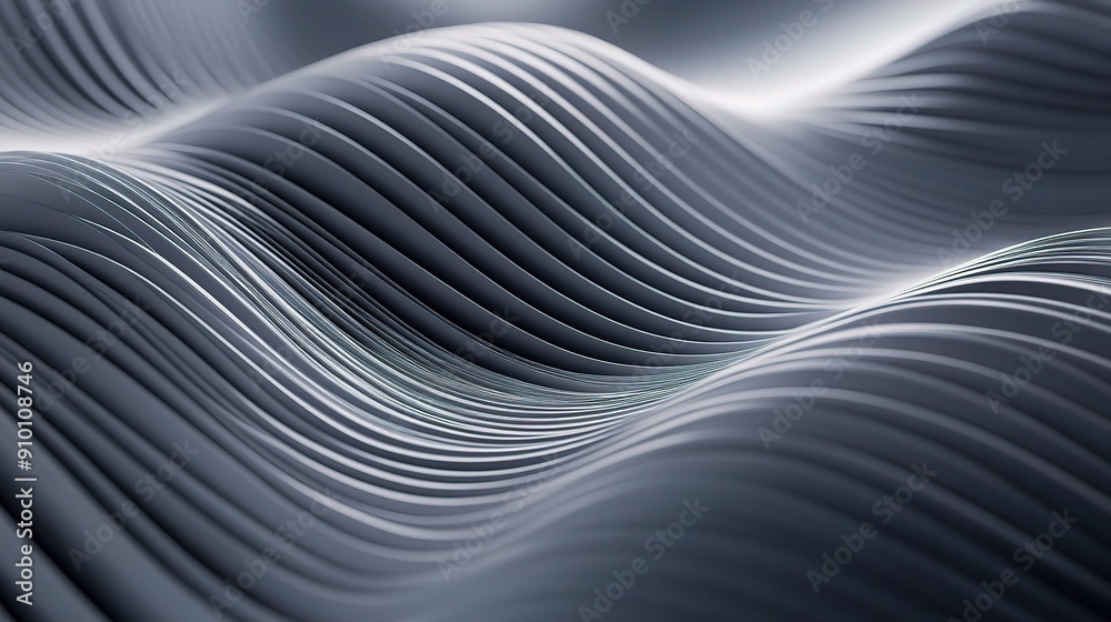 Abstract Grey Waves: A hypnotic, abstract background of flowing, undulating lines in shades of grey, creating a sense of movement and depth. Perfect for modern and minimalist designs. Abstract Grey Waves: A hypnotic, abstract background of flowing, undulating lines in shades of grey, creating a sense of movement and depth. Perfect for modern and minimalist designs.