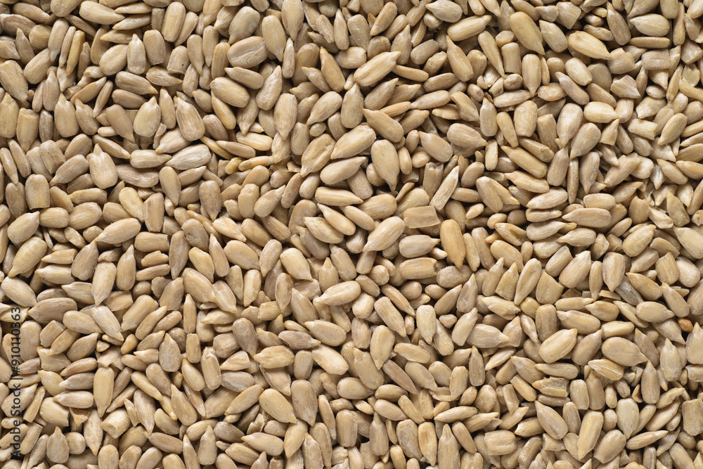 Heap of peeled sunflower seeds background texture. Heap of peeled sunflower seeds background texture.